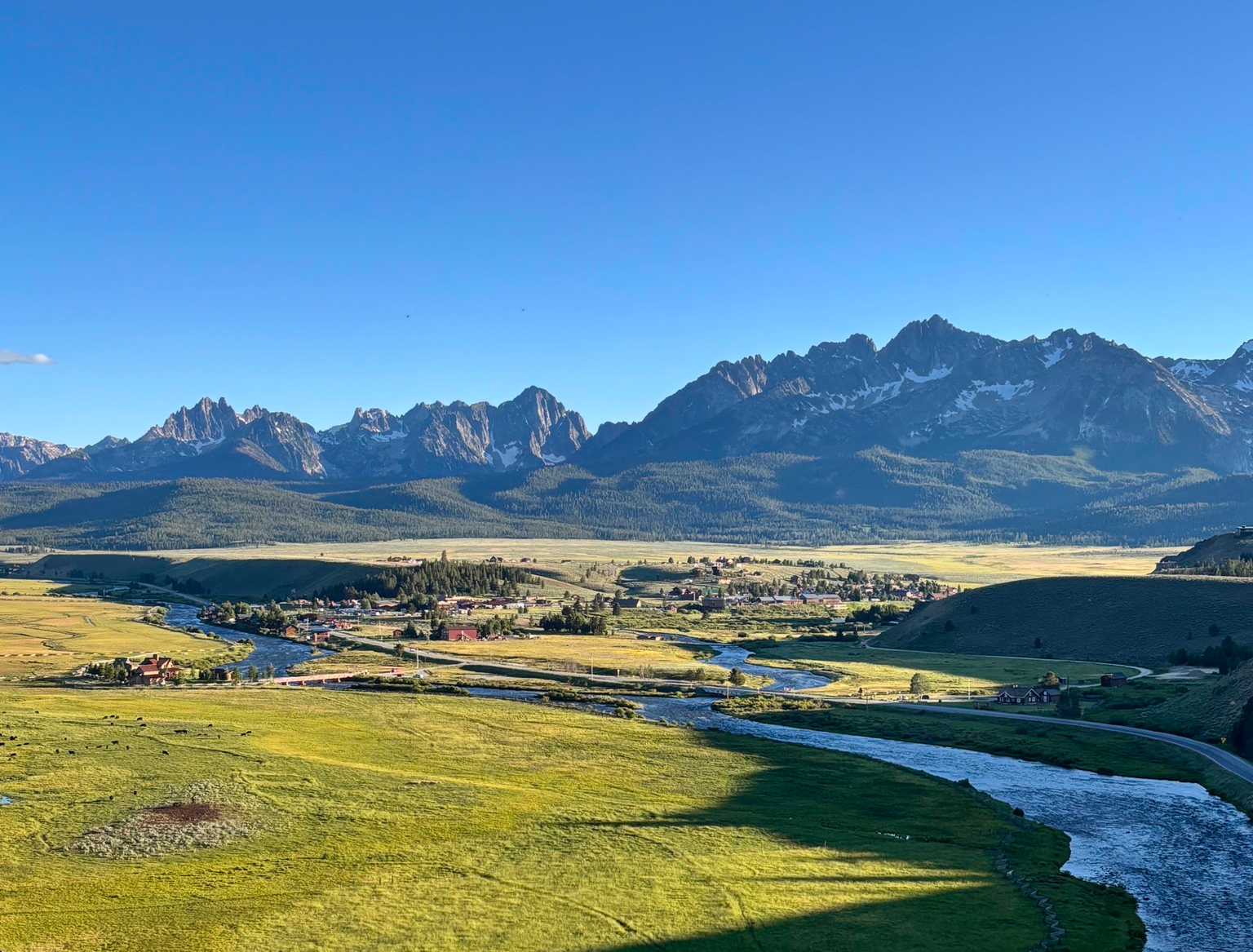 The Sawtooth Mountains, Stanley Idaho
